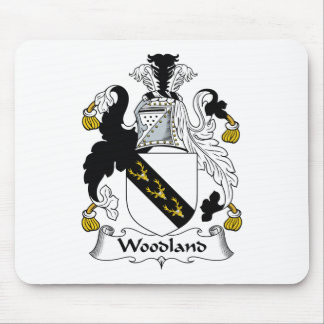 Woodland Family Crest Mouse Pad
