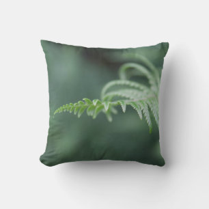 Woodland fern cushion