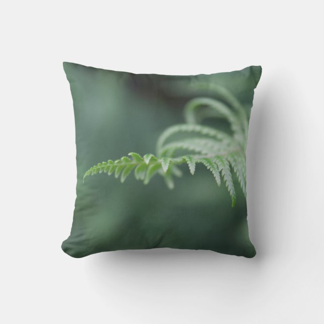 Woodland fern cushion (Front)