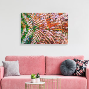 Woodland Ferns Canvas Print