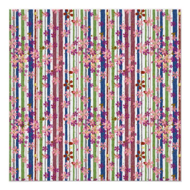 Woodland Flowers Poster (Front)