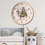Woodland Forest Animals<br><div class="desc">Bring the enchantment of the forest into your home with our Woodland Forest Animals Clock. Adorned with charming illustrations of woodland creatures amidst a lush forest backdrop, this clock adds a whimsical touch to any room in your house. Crafted with precision and attention to detail, our clock captures the playful...</div>