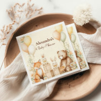 Woodland Forest Animals Baby Shower