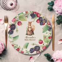 Woodland Forest Animals Baby Shower