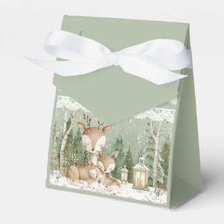Woodland Forest Deer Favour Box