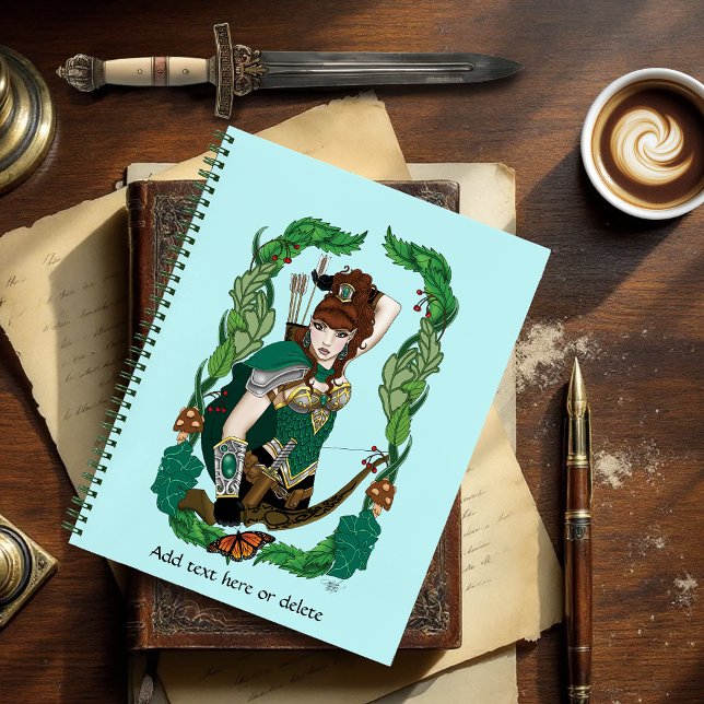 Woodland Forest Elf Fantasy Notebook (Creator Uploaded)