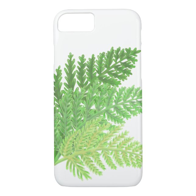 Woodland forest green ferns forest ferns Case-Mate iPhone case (Back)