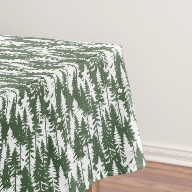 Woodland Forest Pattern Tablecloth (In Situ)