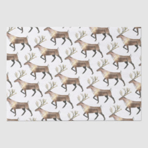 Woodland Forest Stag Reindeer Tissue Paper