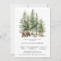 Woodland Forest Story Baby Shower
