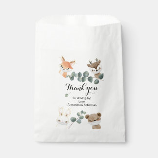 Woodland Forest Virtual Baby Shower Favour Bags