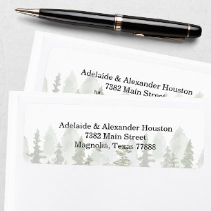 Woodland Forest Wedding Green