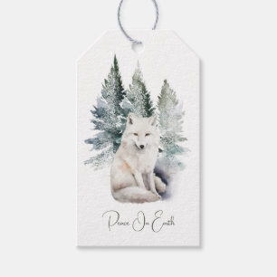Woodland Fox Christmas Gift Tags