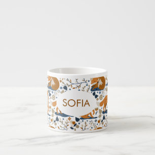 Woodland Fox Custom Espresso Cup