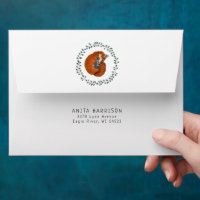Woodland Fox & Hare | Baby Shower Envelope