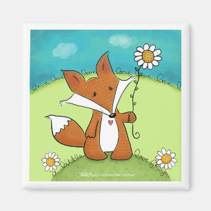 Woodland Fox Little Love for You Magnet