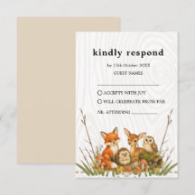 Woodland Friends Animal Baby Shower