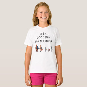 Woodland Friends Back To School Watercolor T-Shirt
