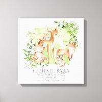 Woodland Friends Birth Stats