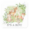 Woodland Friends  It' a Boy Favour Sticker