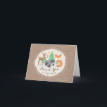 Woodland Friends Thank you Card<br><div class="desc"></div>