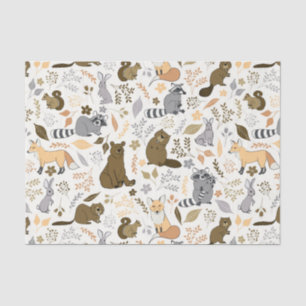 Woodland Friends Tissue Paper
