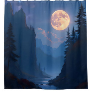 Woodland Glow Shower Curtain
