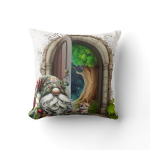 Woodland Gnome and Woodland Letter A