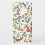 Woodland Gnomes Case-Mate Samsung Galaxy S9 Case<br><div class="desc">Whimsical green and red woodland themed pattern designed by Shelby Allison featuring tiny gnome characters,  mushrooms,  flowers and foliage.</div>