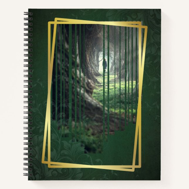 Woodland gold  notebook (Front)
