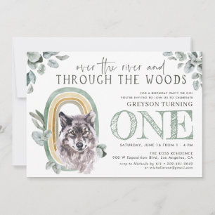 Woodland Greenery Forest Animals & Rainbows