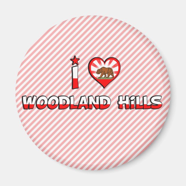 Woodland Hills, CA Magnet (Front)