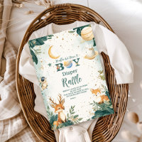 Woodland Houston We Have A Boy Diapper Raffle