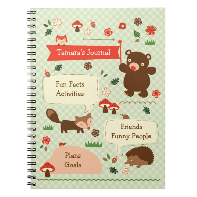 Woodland Journal Notebbok (Front)