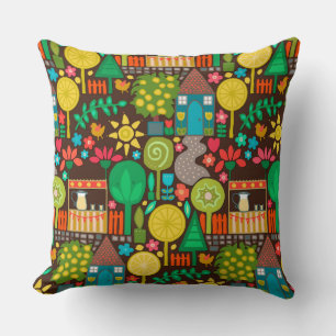 woodland lemonade cushion