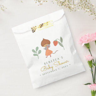 Woodland Little mause Favour Bag