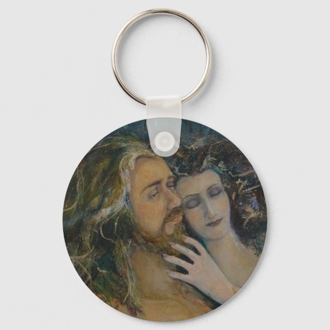 Woodland Lord & Lady Keychain (Front)