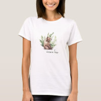 Woodland Mama Bear Baby Shower T-Shirt