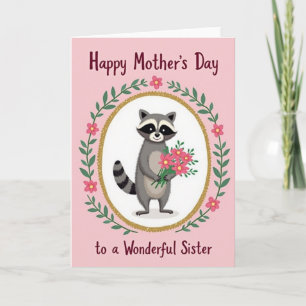 Woodland Mothers Day Greet Card