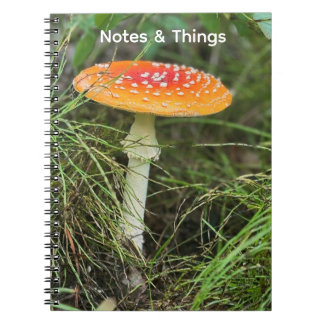 Woodland Mushroom  Notebook 