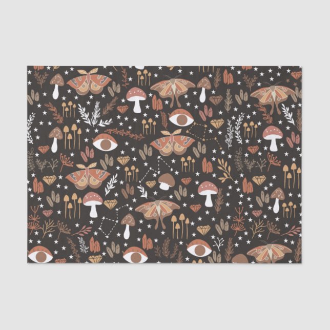 Woodland Mushrooms Tissue Paper (Front)