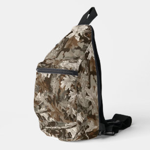 Woodland Oak Camouflage Sling Bag