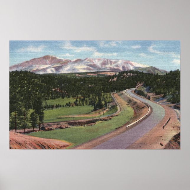 Woodland Park, Colorado Poster (Front)