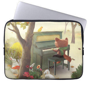 Woodland Pianist Laptop Sleeve