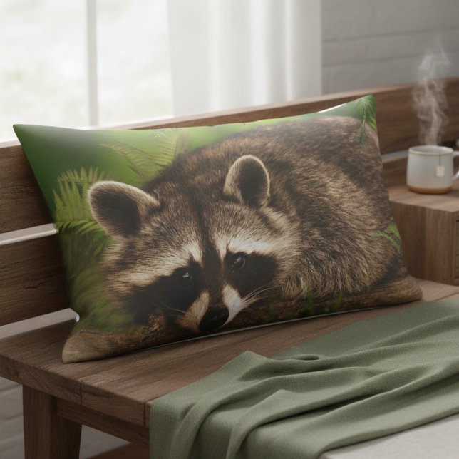 Woodland Racoon Pillowcase (Woodland Raccoon Pillowcase)