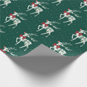 Woodland Reindeer Wrapping Paper