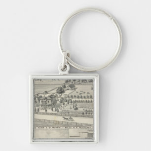 Woodland residences, farms key ring