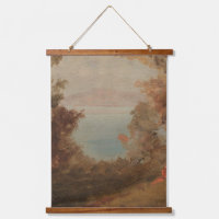 Woodland Scene In Autumn Hudson or Maine 1860 Art