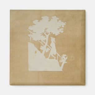 Woodland Scene Magnet