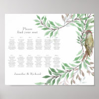 Woodland seating plan